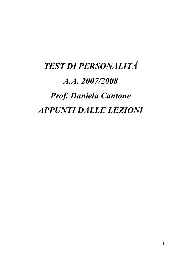 SCARICARE QUESTIONARIO MMPI 2
